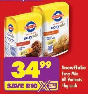 SNOWFLAKE EASY MIX