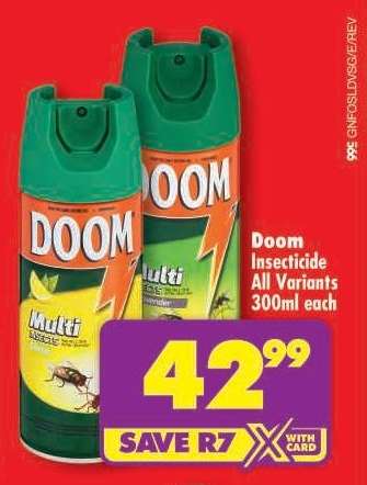 Doom Insecticide All Variants 300ml