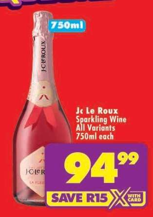 JC Le Roux Sparkling Wine