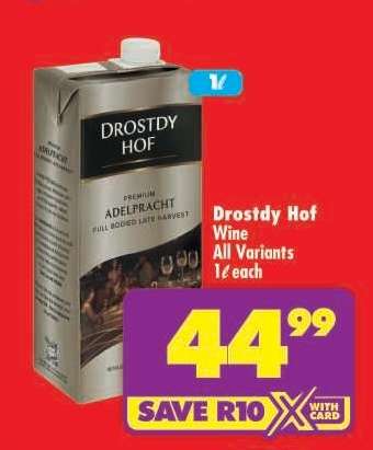 Drostdy Hof Wine