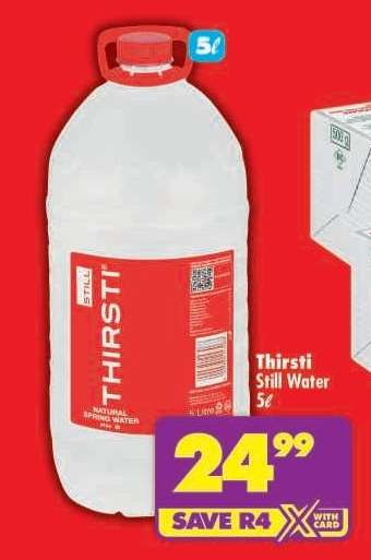 Thirsti Still Water 5L