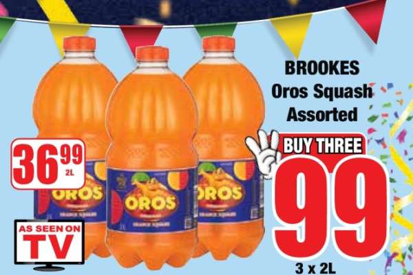 Brookes Oros Squash Assorted