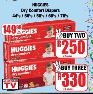 HUGGIES Dry Comfort Diapers