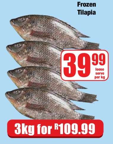 Frozen Tilapia