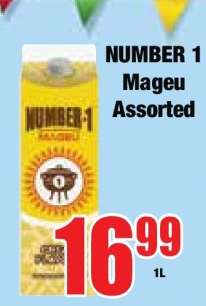 NUMBER 1 Mageu Assorted