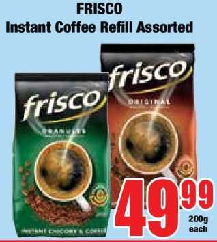 FRISCO Instant Coffee Refill Assorted