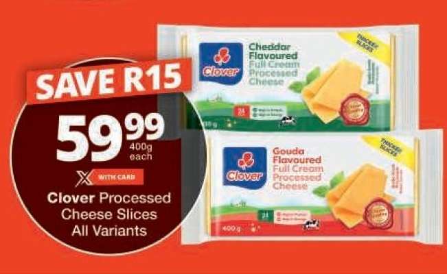 Clover Processed Cheese Slices