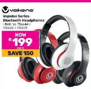 Volkano Impulse Series Bluetooth Headphones