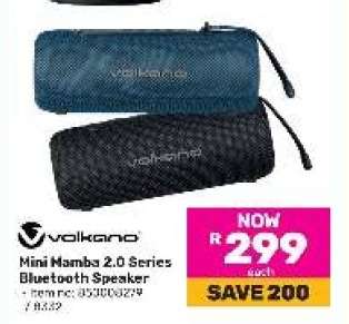 Volkano Mini Mamba 2.0 Series Bluetooth Speaker