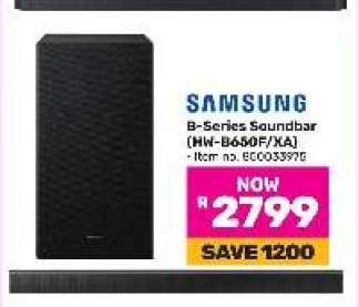 Samsung B-Series Soundbar (HW-B660F/XA)