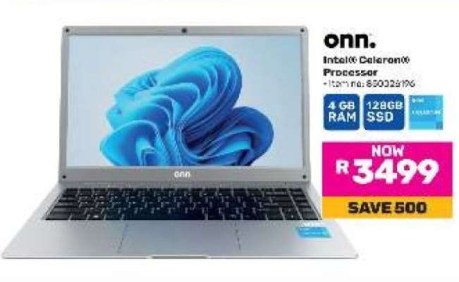onn. Laptop
