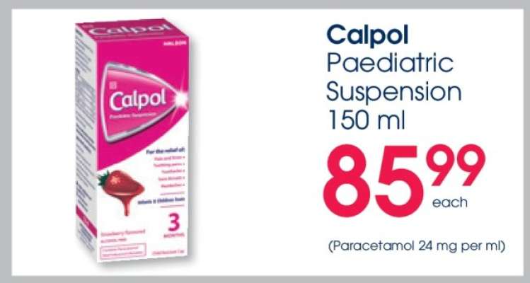 Calpol Paediatric Suspension 150 ml