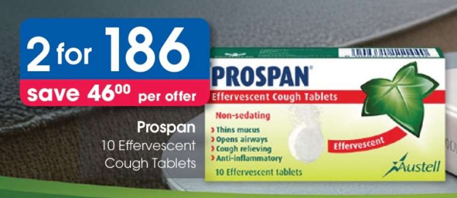 Prospan 10 Effervescent Cough Tablets