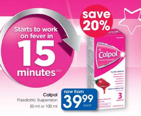 Calpol Paediatric Suspension