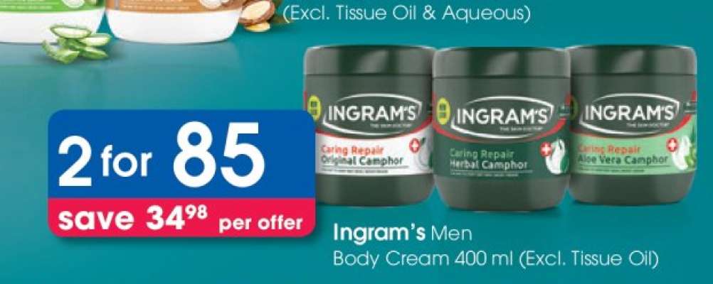 Ingram's Men Body Cream 400 ml