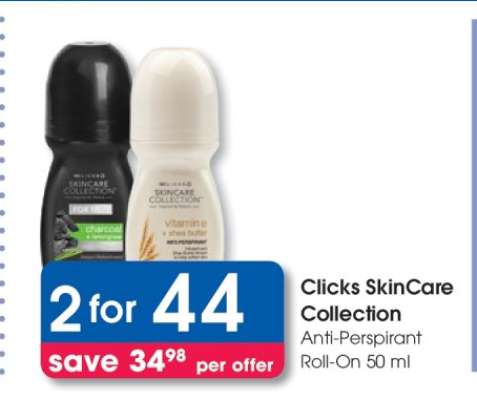 Clicks SkinCare Collection