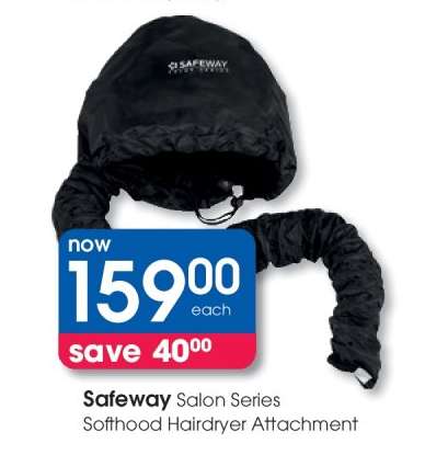 Safeway Salon Series Softhood Hairdryer Attachment