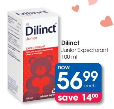 Dilinct Junior Expectorant 100 ml