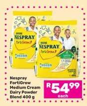 Nespray FortiGrow Medium Cream Dairy Powder Blend 400 g