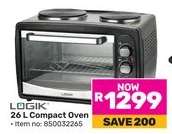 LOGIK 26 L Compact Oven