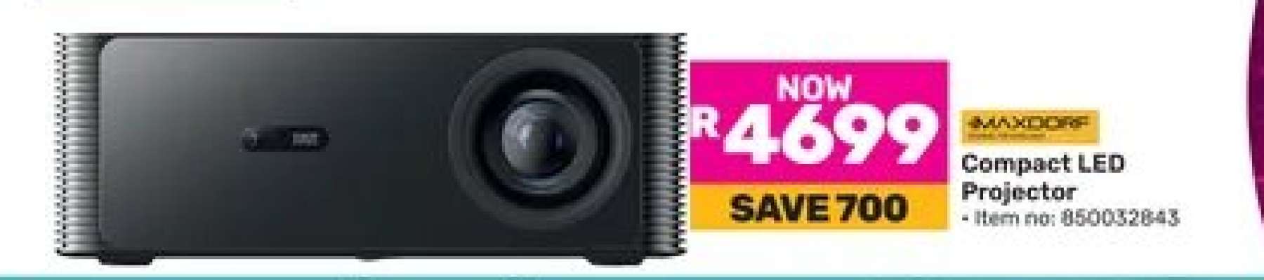 MAXXDORF Compact LED Projector