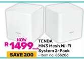 Tenda MW3 Mesh Wi-Fi System (2-Pack)
