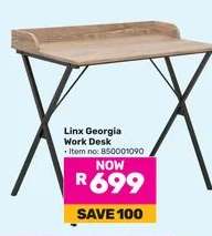 Linx Georgia Work Desk
