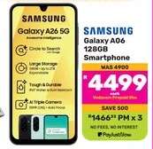 Samsung Galaxy A06 128GB Smartphone