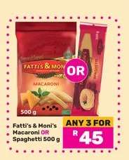 Fatti's & Moni's Macaroni or Spaghetti