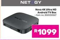 NOVA 4K Ultra HD Android TV Box