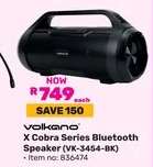 Volkano X-Cobra Series Bluetooth Speaker