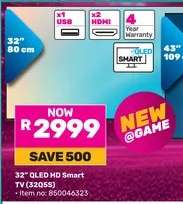 32" QLED HD Smart TV (32Q55)