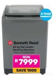 Bennett Read 22 kg Top Loader Washing Machine