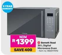 Bennett Read 30 L Digital Microwave Oven