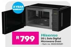 Hisense 20 L Solo Digital Microwave Oven