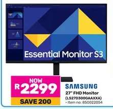 Samsung 27" FHD Monitor