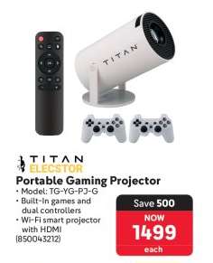 TITAN Elector Portable Gaming Projector