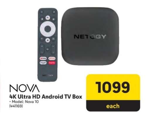 NOVA 4K Ultra HD Android TV Box