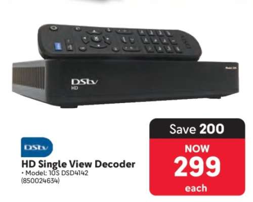 HD Single View Decoder