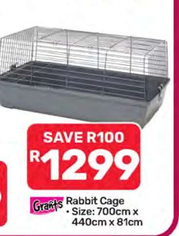 Grant's Rabbit Cage