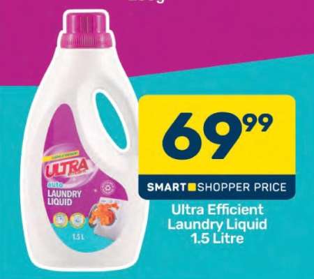 Ultra Efficient Laundry Liquid 1.5 Litre