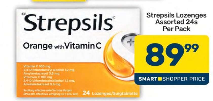 Strepsils Lozenges Assorted 24s Per Pack