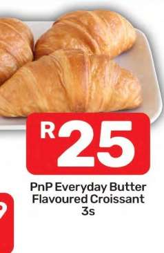 PnP Everyday Butter Flavoured Croissant 3s