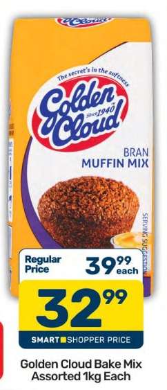 Golden Cloud Bake Mix Assorted 1kg Each
