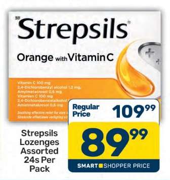 Strepsils Lozenges Assorted 24s Per Pack