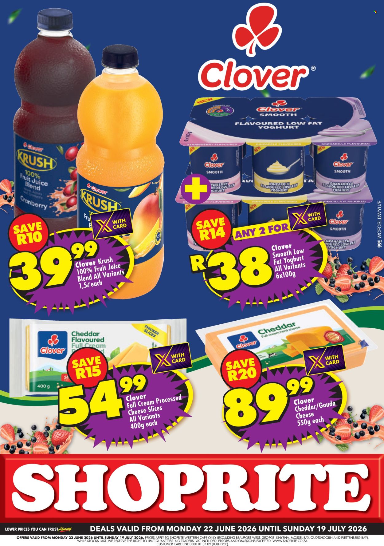 Shoprite specials - 06.22.2026 - 07.19.2026. Page 1