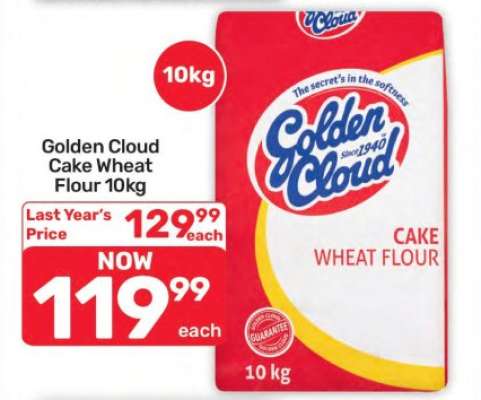 Golden Cloud Cake Wheat Flour 10kg