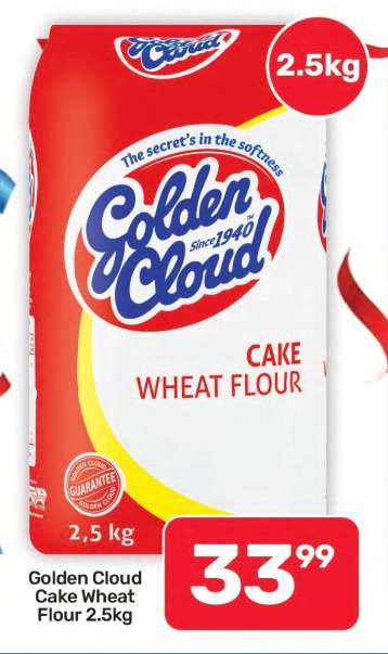 Golden Cloud Cake
Wheat Flour 2.5kg
