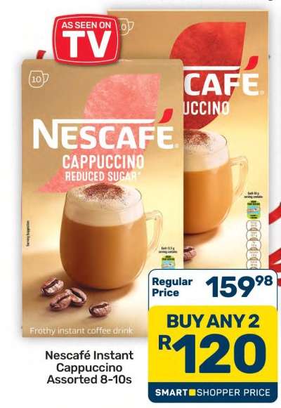 Nescafé Instant Cappuccino Assorted 8/10s