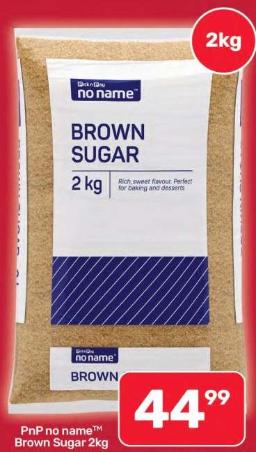 PnP no name™ Brown Sugar 2kg